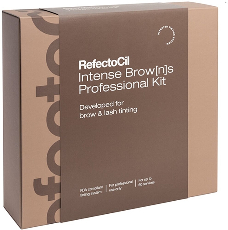 Brow Colouring Kit, 60 services - Intense Brow[n]s Professional Kit — photo N1