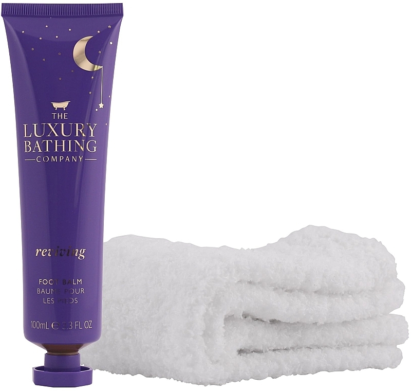 Set - Grace Cole The Luxury Bathing Overnight Foot Revive (f/cr/100ml + socks/2pcs) — photo N4