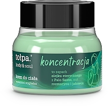 Fragrances, Perfumes, Cosmetics Body Concentrate Cream - Tolpa Body & Soul Body Concentration Cream