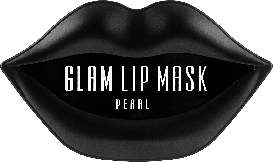 Hydrogel Lip Patch with Pearl Extract - BeauuGreen Hydrogel Glam Lip Mask Black Pearl — photo N4