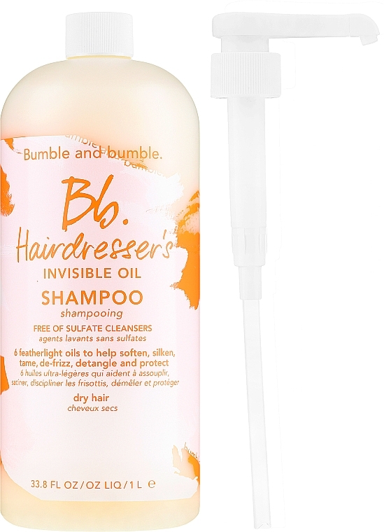 Sulfate-Free Oil Complex Shampoo - Bumble And Bumble Hairdresser's Invisible Oil Sulfate Free Shampoo — photo N3