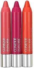 Fragrances, Perfumes, Cosmetics Set - Clinique Chubby Stick Set (lipstick/3pcs)