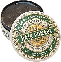 Glossy Hair Pomade - Captain Fawcett Hair Pomade Strong Gloss Finish — photo N2