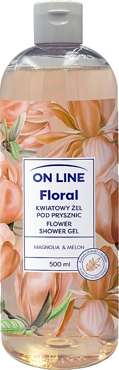 Magnolia & Melon Shower Gel - On Line Floral Flower Shower Gel Magnolia & Melon — photo N2