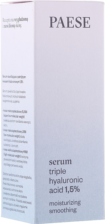 Hyaluronic Facial Serum - Paese Serum — photo N2