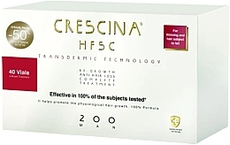 Fragrances, Perfumes, Cosmetics Re-Growth Anti-Hair Loss Treatment for Men - Crescina Transdermic HFSC Complete 200 Man