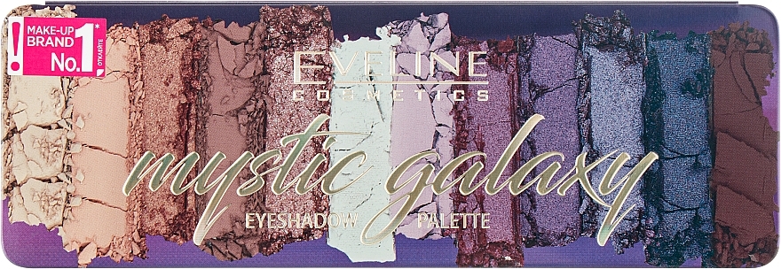 Eyeshadow Palette - Eveline Cosmetics Eyeshadow Palette Mystic Galaxy — photo N2