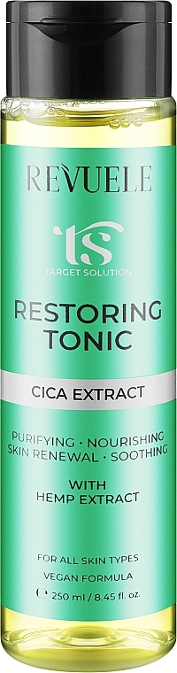 Revitalizing Toner with Centella Extract - Revuele Target Solution Restoring Tonic Cica Extract — photo N1