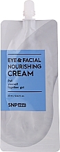 Fragrances, Perfumes, Cosmetics Nourishing Face & Eye Cream - SNP Mini Eye & Facial Nourishing Cream (mini size)