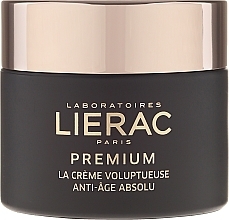 Fragrances, Perfumes, Cosmetics Face Cream with Original Texture - Lierac Premium la Creme Voluptueuse Texture Originelle