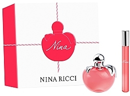 Nina Ricci Nina - Set (edt/80 ml + edt/roll/10 ml) — photo N2