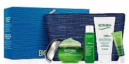 Fragrances, Perfumes, Cosmetics Set - Biotherm Skin Oxygen (gel/50ml + lot/30ml + gel/50ml + ser/10ml + bag)