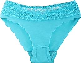 Fragrances, Perfumes, Cosmetics Bikini Panties with Elastic Waistband, blue - Moraj