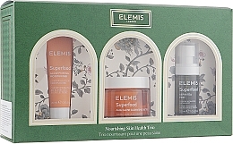 Fragrances, Perfumes, Cosmetics Set - Elemis Superfood Nourishing Skin Health Trio (cr/20ml +cl/butter/90ml + mist/30ml)