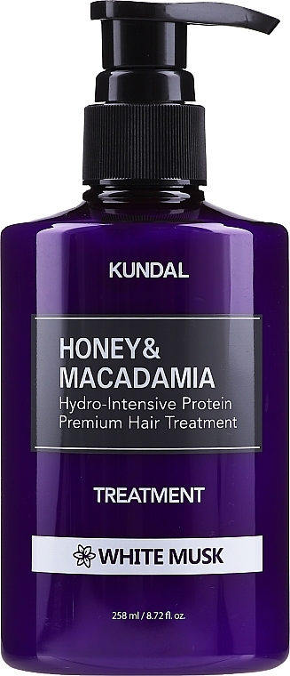 White Musk Conditioner - Kundal Honey & Macadamia Treatment White Musk — photo N3