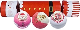 Fragrances, Perfumes, Cosmetics Bath Bomb Set - Bomb Cosmetics Father Christmas Cracker Set