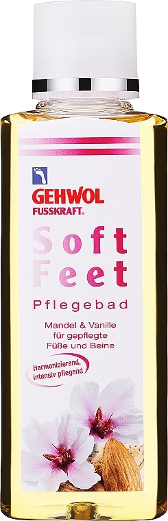 Moisturizing Foot Bath "Almond & Vanilla" - Gehwol Fusskraft Soft Feet Nourishing Bath Almond&Vanilla — photo N1