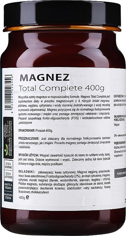 Magnesium Dietary Supplement, powder - BiosLine Principium Magnesio Completo — photo N2