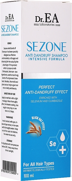 Anti-Dandruff Shampoo - Dr.EA Sezone Anti-Dandruff Shampoo — photo N1