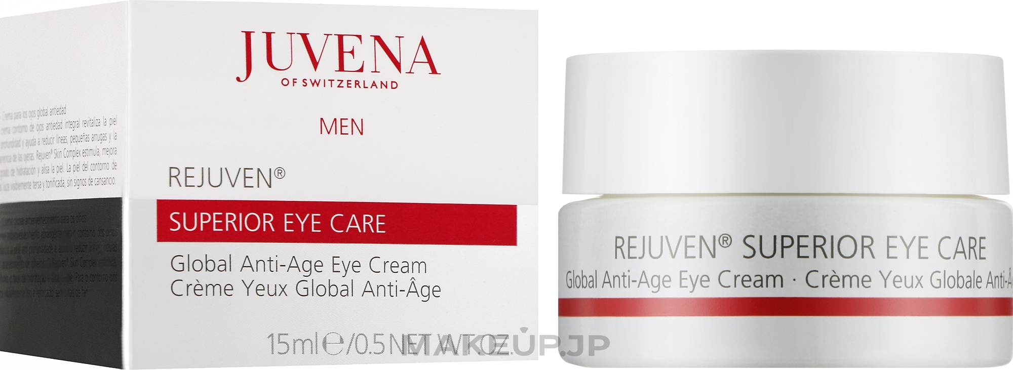 Complex Anti-Aging Eye Cream - Juvena Rejuven Men Superior Eye Cream — photo 15 ml