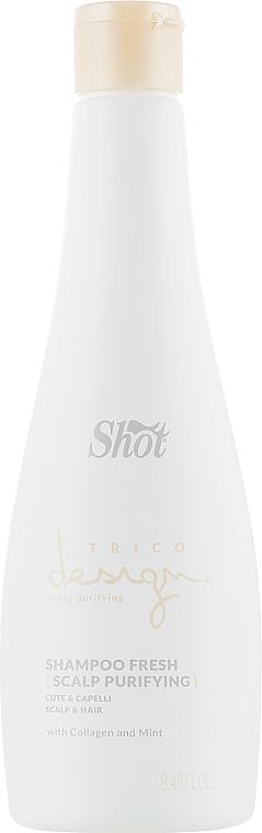 Repairing Scalp Shampoo - Shot Trico Design Scalp Purifying Fresh Ice Shampoo — photo N1