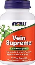 Dietary Supplement "Vein Supreme" - Now Foods Vein Supreme Veg Capsules — photo N1