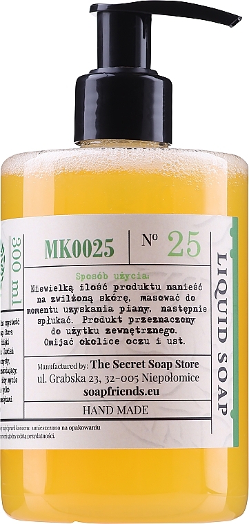 Liquid Orange Hand Soap - Soap & Friends Liquid Soap — photo N2