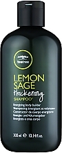 Tea Tree Extract, Lemon & Sage Shampoo - Paul Mitchell Tea Tree Lemon Sage Thickening Shampoo — photo N2