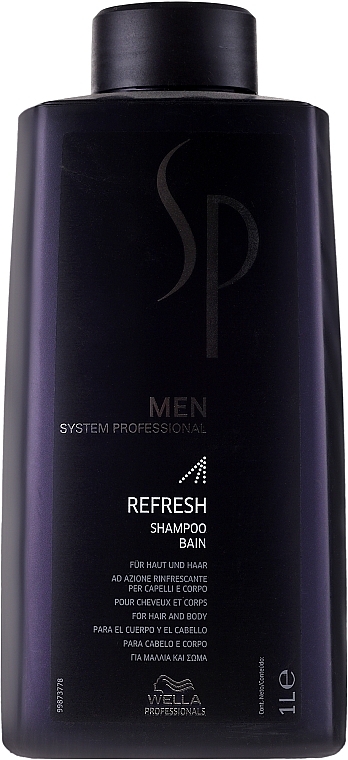 Refreshing Shampoo - Wella Wella SP Men Refresh Shampoo — photo N3