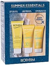 Fragrances, Perfumes, Cosmetics Set - Biotherm Summer Essentials Face Sun Care (f/cr/50ml + f/milk/40ml + b/milk/75ml)