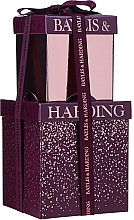 Fragrances, Perfumes, Cosmetics Set - Baylis & Harding Cranberry Martini Keepsake Box Set (h/cr/50ml + b/lot/50ml + sh/gel/100ml + sh/cr/100ml + salt/25g + sponge/1)