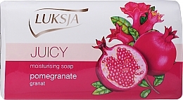 Fragrances, Perfumes, Cosmetics Soap "Pomegranate" - Luksja Juicy Moisturizing Soap