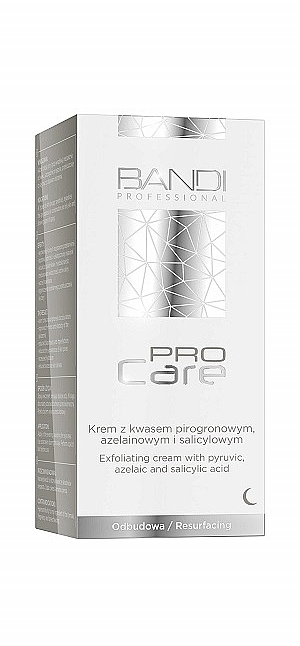 Pyruvic, Azelaic and Salicylic Acid Exfoliating Cream - Bandi Professional Pro Care Exfoliating Cream With Pyruvic, Azelaic And Salicylic Acid — photo N3