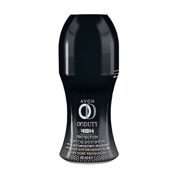 Roll-On Deodorant for Men 'Invisible Protection' - Avon On Duty Deodorant  — photo N1