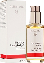 Body Oil "Blackthorn Flower" - Dr. Hauschka Blackthorn Toning Body Oil — photo N2