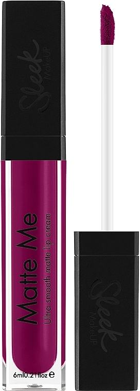 Matte Lip Gloss - Sleek MakeUP Matte Me Lip Lip Cream — photo N1