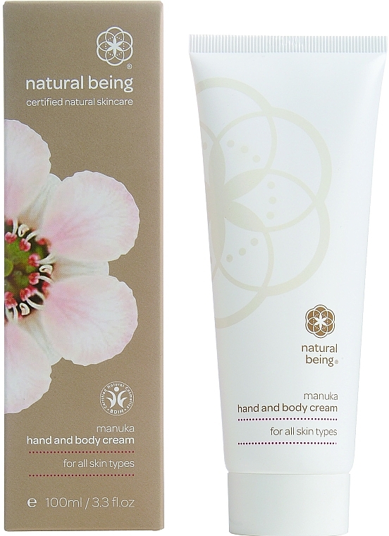 Hand and Body Cream - Natural Being Manuka Hand & Body Cream — photo N2