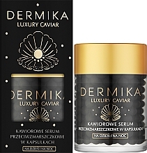 Anti-Wrinkle Serum in Capsules - Dermika Luxury Caviar Serum — photo N2