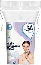 Maxi Cotton Pads, square, 60 pcs - LULA	 — photo N1