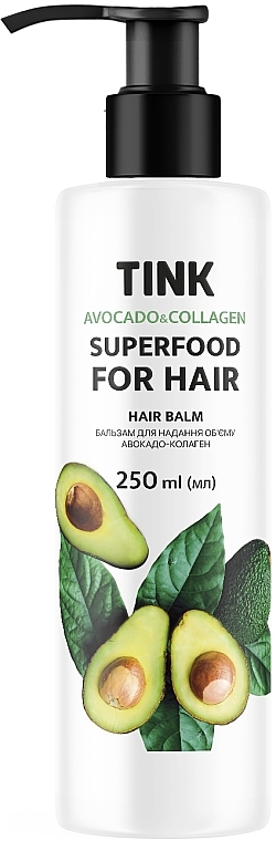 Columizing Avocado & Collagen Conditioner - Tink SuperFood For Hair Avocado & Collagen Balm — photo N1