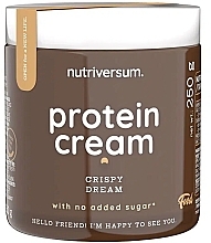 Fragrances, Perfumes, Cosmetics Protein Cream, Crispy Dream - Nutriversum Protein Cream Crispy Dream