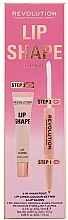 Fragrances, Perfumes, Cosmetics Makeup Revolution London Lip Shape - Lip Set