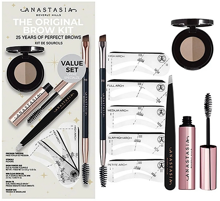 Anastasia Beverly Hills The Original Brow Kit Taupe - Anastasia Beverly Hills The Original Brow Kit Taupe — photo N1