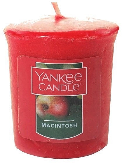 Scented Candle - Yankee Candle Macintosh Votive — photo N1