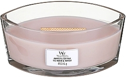 Scented Candle - Woodwick Sea Salt & Vanilla Scented Candle — photo N2