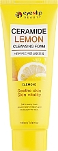 Face Cleansing Foam with Ceramides & Lemon Extract - Eyenlip Ceramide Lemon Cleansing Foam — photo N2