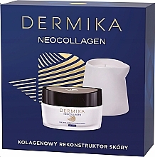 Fragrances, Perfumes, Cosmetics Set - Dermika Neocollagen (cr/mask/50ml + candle)