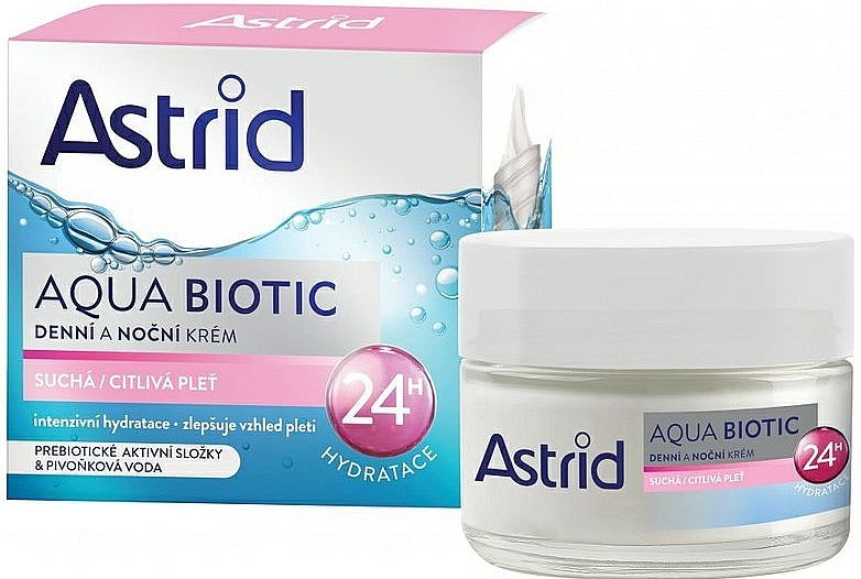 Moisturizing Face Cream - Astrid Aqua Biotic — photo N2