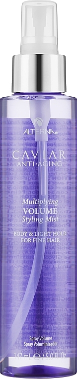 Volume Hair Spray - Alterna Caviar Anti-Aging Multiplying Volume Styling Mist — photo N1