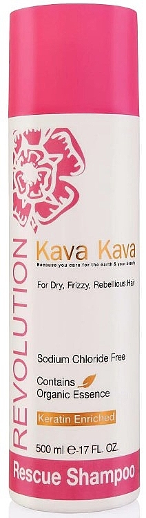 Rescue Shampoo fro Dry, Frizzy, Rebellious Hair - Kava Kava Rescue Shampoo — photo N1